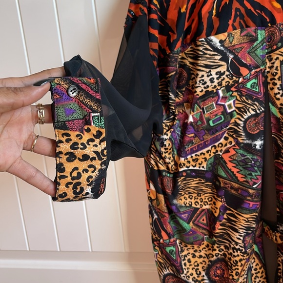 Faith Vintage Mixed Media Mash Up Blouse - Picture 16 of 17